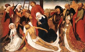 Rogier Van Der Weyden : Lamentation 3